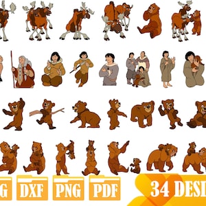 Easy to use 34 High quality designs (Layered SVG, DXF, PNG, pdf)