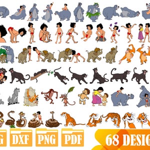 Easy to use 68 High quality designs (Layered SVG, DXF, PNG, pdf)