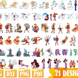 Easy to use 71 High quality designs (Layered SVG, DXF, PNG, pdf)