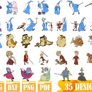 Easy to use 35 High quality designs (Layered SVG, DXF, PNG, pdf)
