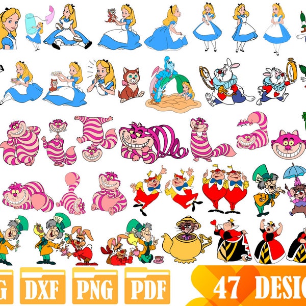 Facile da usare 47 Design di alta qualità (SVG a strati, DXF, PNG, pdf)