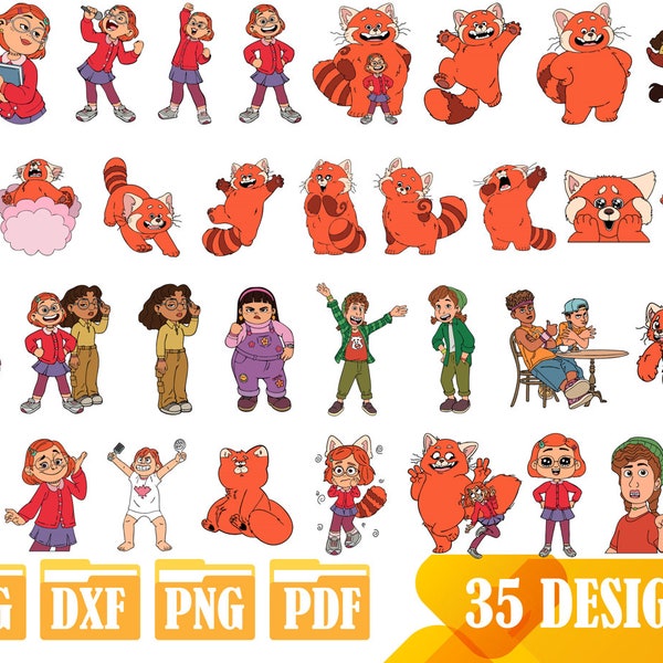 Easy to use 35 High quality designs (Layered SVG, DXF, PNG, pdf)