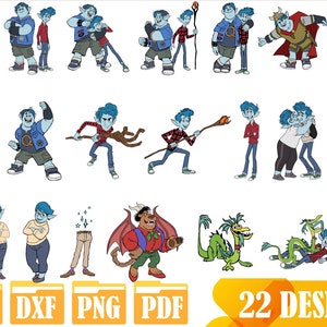 Easy to use 22 High quality designs (Layered SVG, DXF, PNG, pdf)