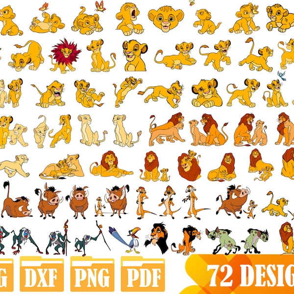 Easy to use 71 High quality designs (Layered SVG, DXF, PNG, pdf)
