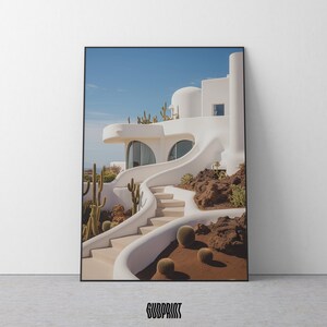 Canarian Vibes at Home: Downloadable Architecture Art