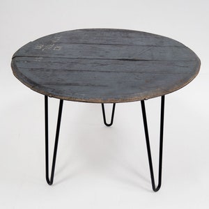 Whisky Barrel Table