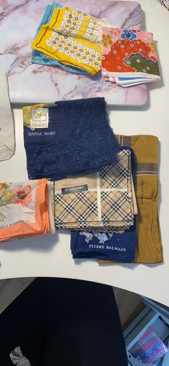 Lot of Vintage handkerchiefs - image 1