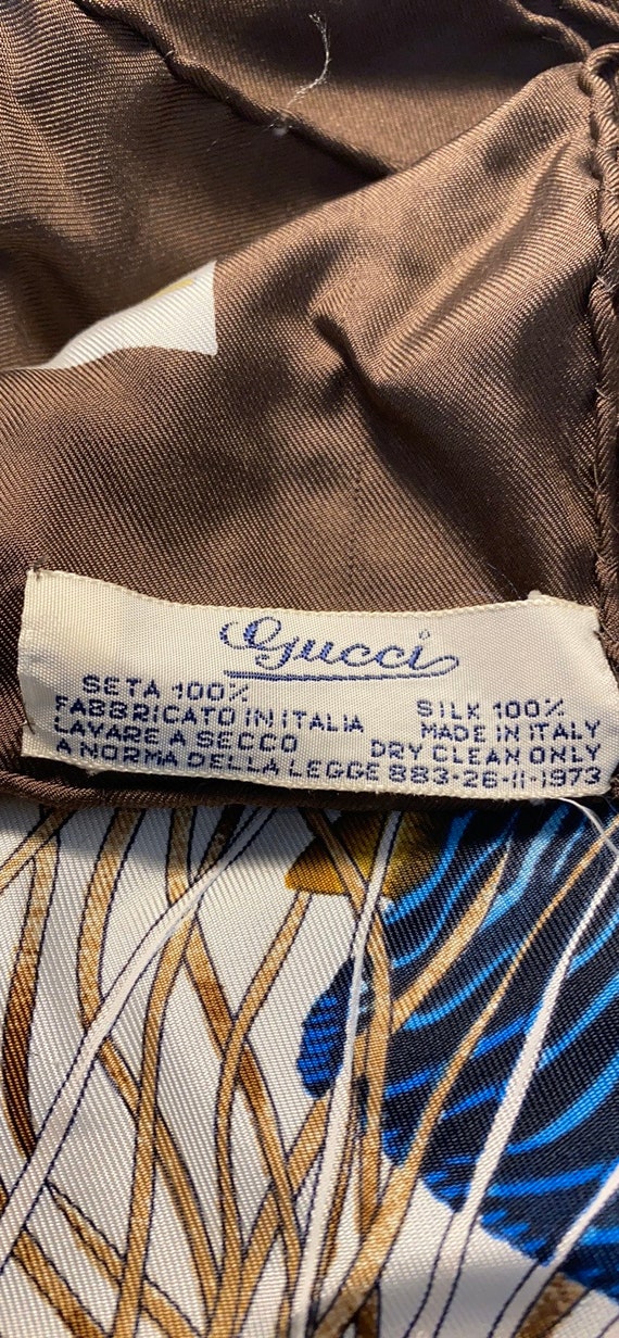 Rare Vintage Gucci Scarf - image 6