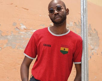 T-shirt personnalisé ghanéen pour adulte