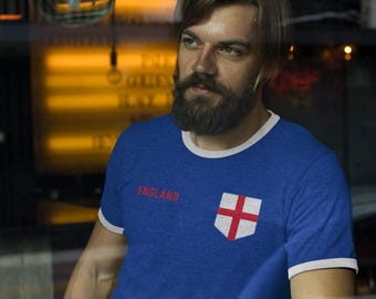 Personnalisation gratuite T-shirt coupe du monde adulte Angleterre 2026