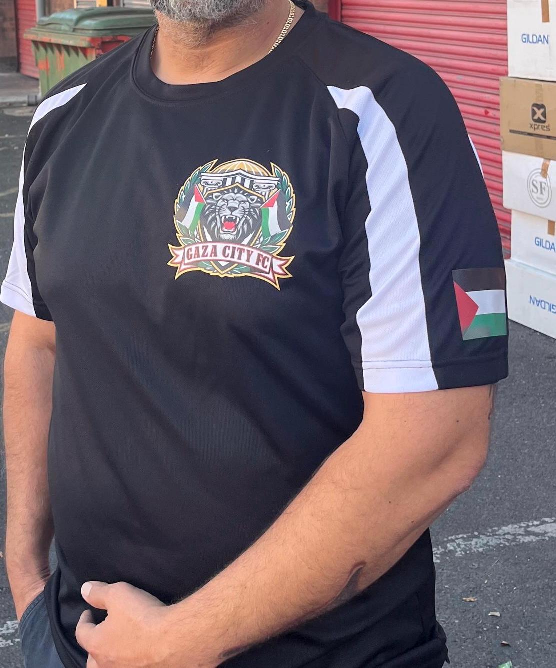 Maillot FC Palestina 2024-25 – Version Player – Noir – Homme – Plusieurs Tailles