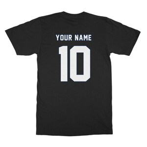T-shirt classique américain pour adulte, produits dérivés de la Coupe du monde de football, kit de l'équipe de fans américains image 9
