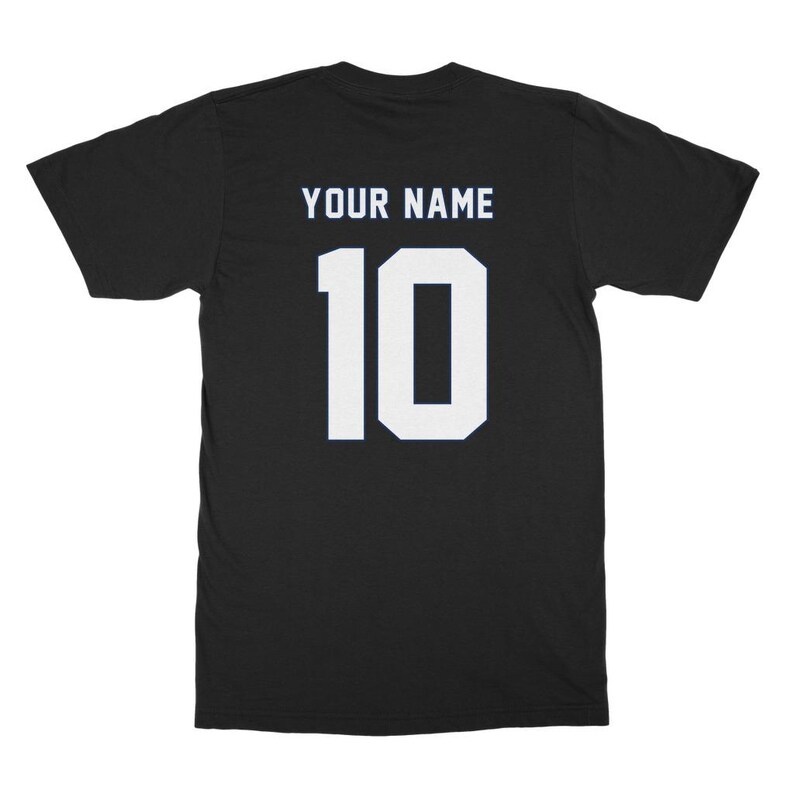 T-shirt classique américain pour adulte, produits dérivés de la Coupe du monde de football, kit de l'équipe de fans américains image 9