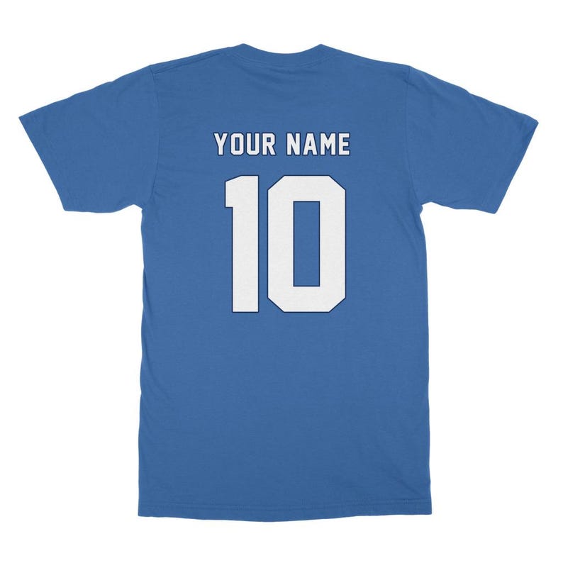 T-shirt classique américain pour adulte, produits dérivés de la Coupe du monde de football, kit de l'équipe de fans américains image 7