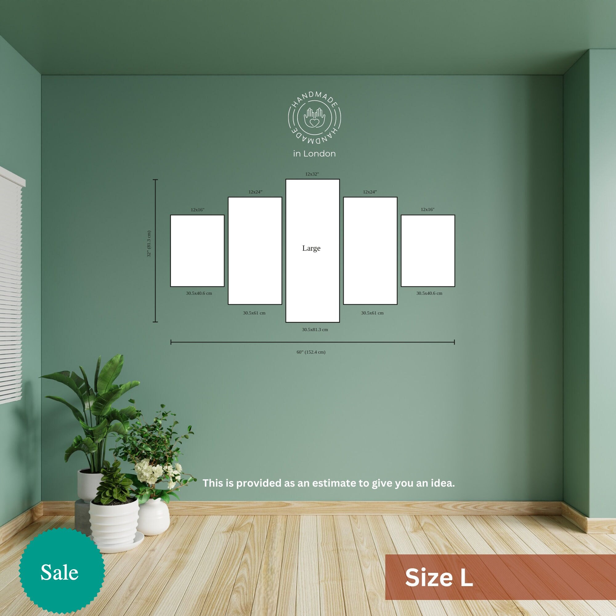 Personalised 5 Panel Canvas Prints, Create Your Own Customised Multi ...