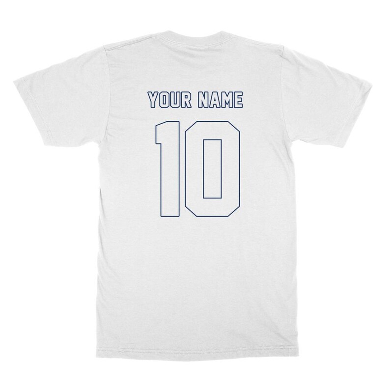 T-shirt classique américain pour adulte, produits dérivés de la Coupe du monde de football, kit de l'équipe de fans américains image 13