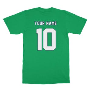 T-shirt classique américain pour adulte, produits dérivés de la Coupe du monde de football, kit de l'équipe de fans américains image 15