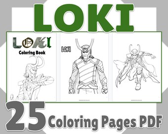 Download Avengers Coloring Book Etsy