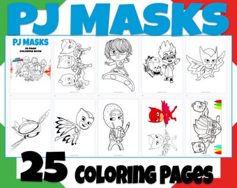 Download Coloring Mask Etsy
