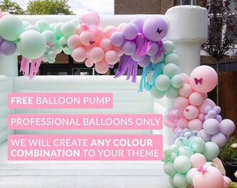 Balloon Garland Kit | DIY Rainbow Balloon Garland | Balloon Arch | Balloon Arch | Your Colour Choice