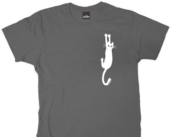 T-Shirt Katze Katzenpfoten vers. Farben Gr. S bis XXXXXL