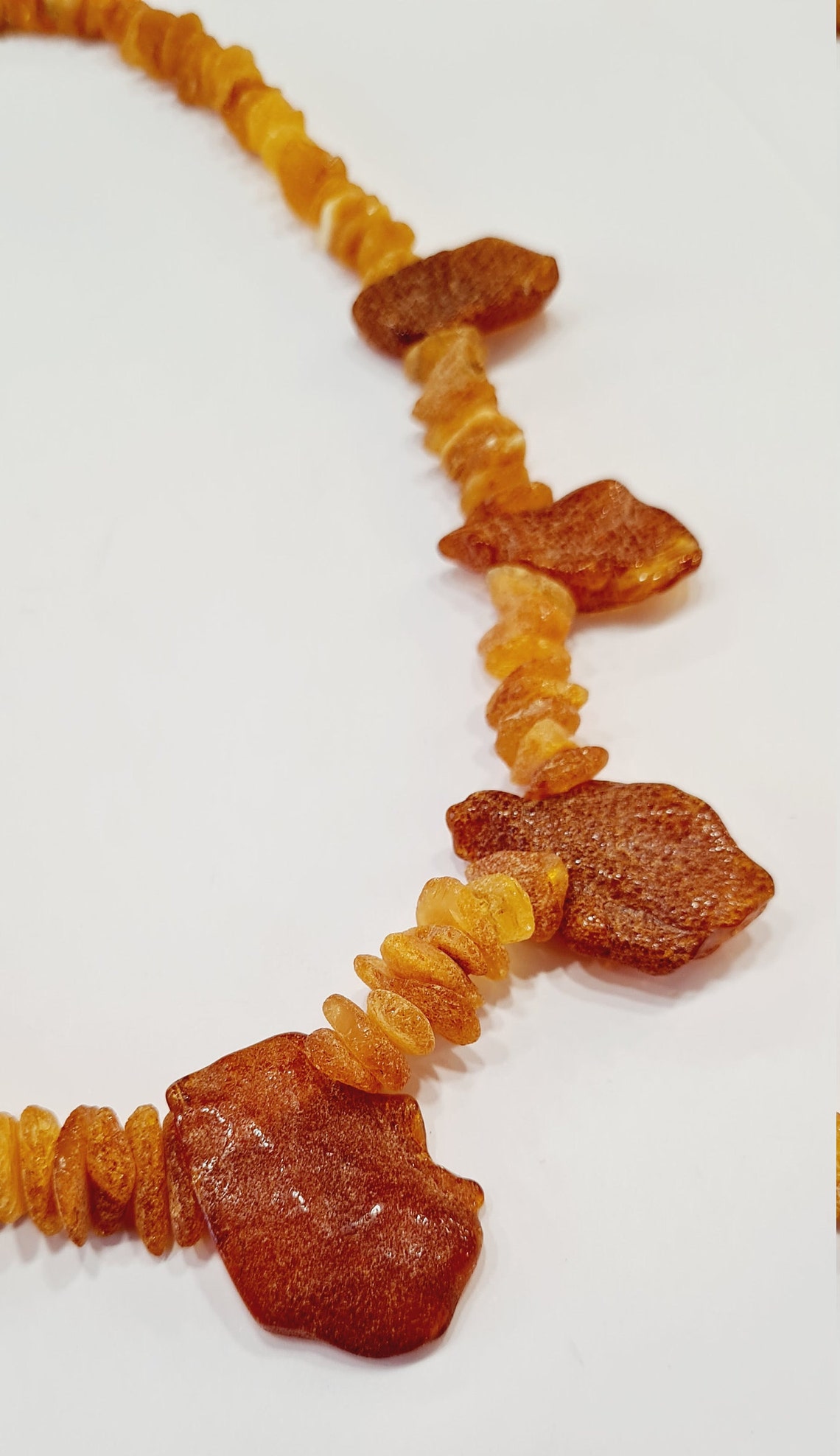 Raw Baltic Amber Beads Caramel Color Stylish Amber Etsy UK