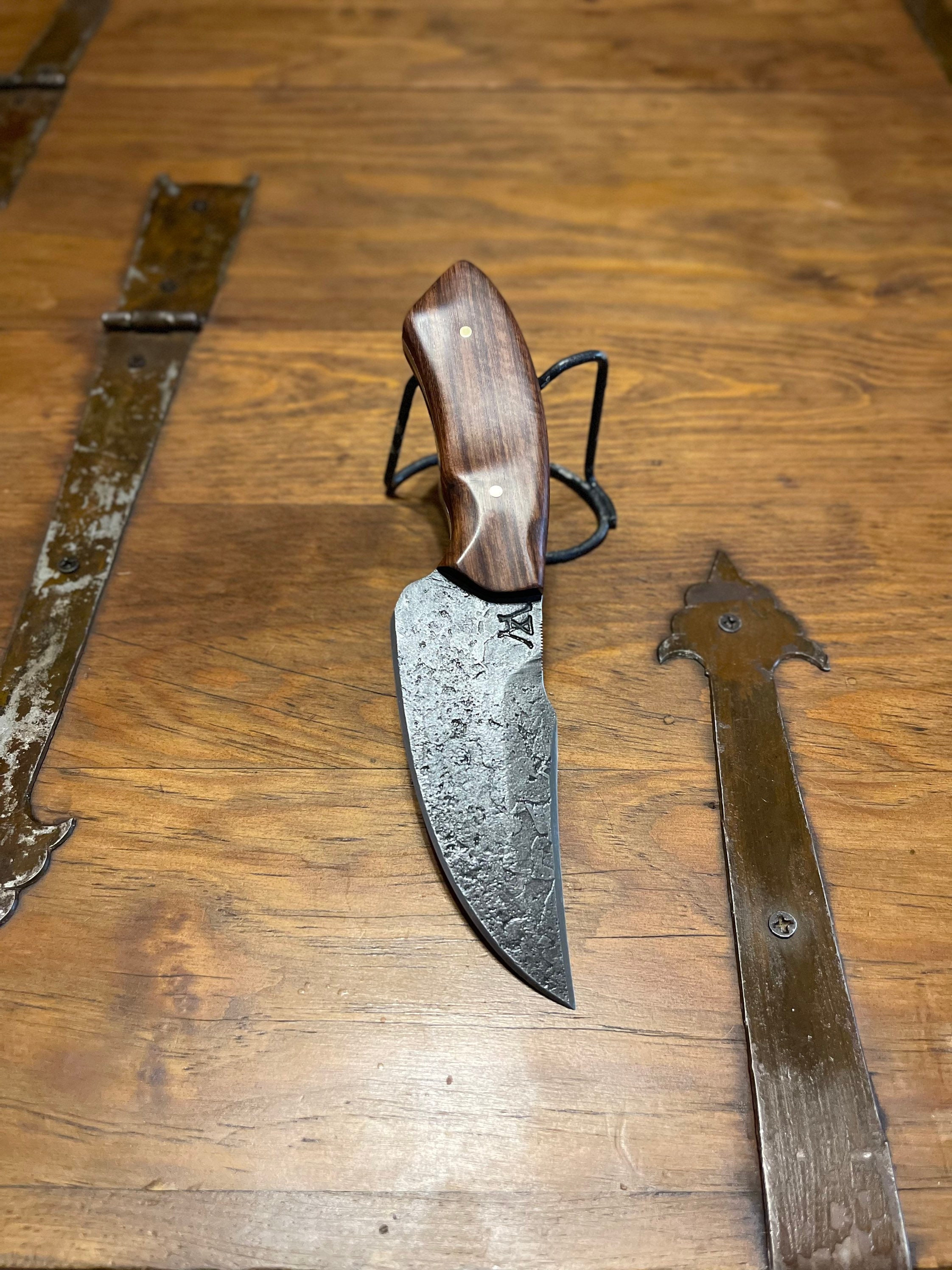 Hand Double Edge Clinch Pick / Handmade knife / Hammer Etsy