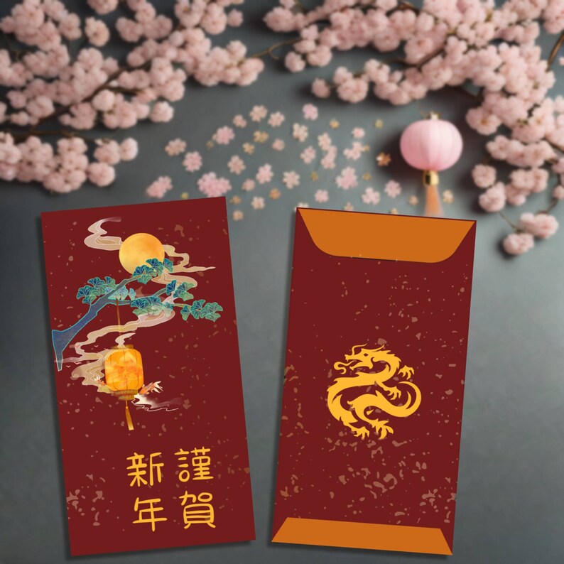 5 Printable Premium Money Envelopes, Wealthy Client and Classy