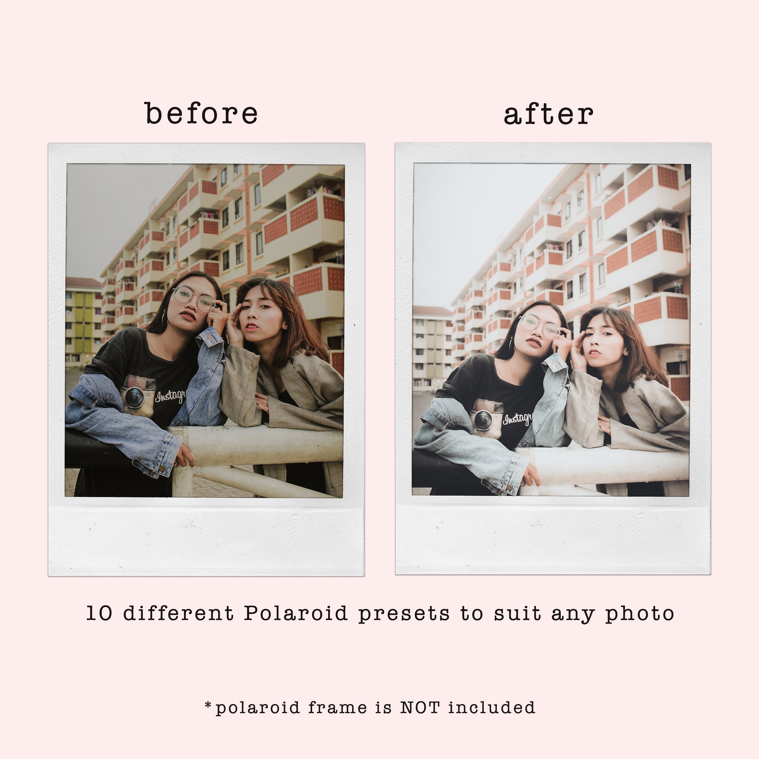 Polaroid Lightroom Preset for Mobile Film Preset Instagram Etsy