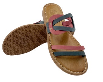 Greek Leather Sandals for Women, Handmade Sandals from Unique Leather, Women's Summer Sandals for Birthday Gift, Summer Shoes Gift for Her