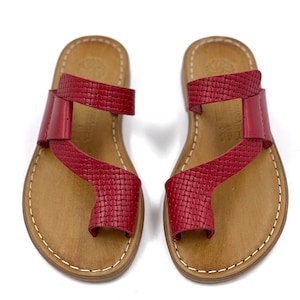 leather sandals for women