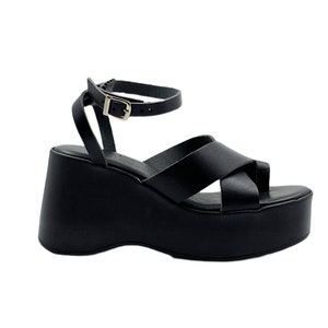 Tiera Platform Sandals - Black main image 1