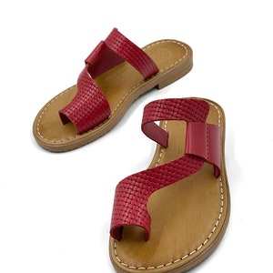 leather sandals for women