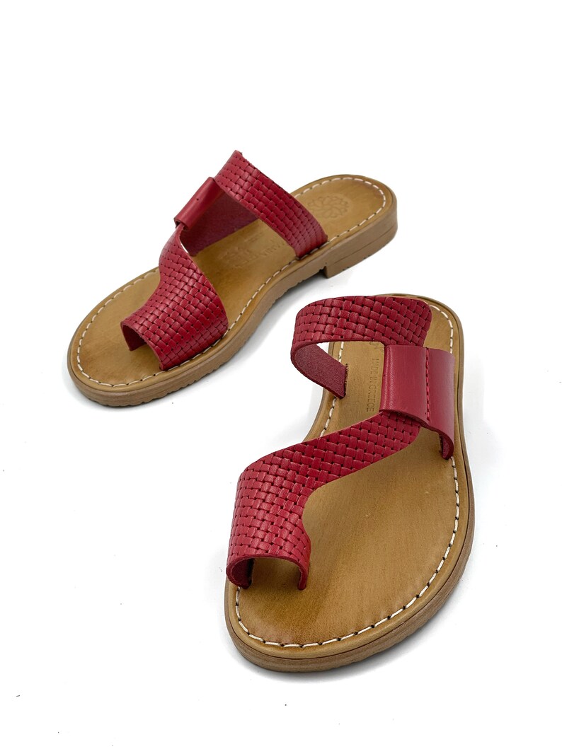 leather sandals for women