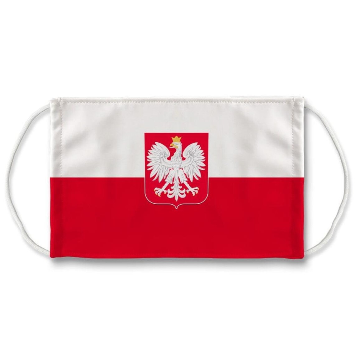 Poland Flag Face Mask Polish Flag Facemask Adults Kids with Etsy