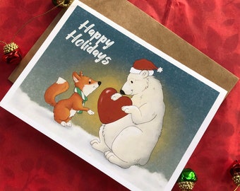 Happy Holidays Greeting Card