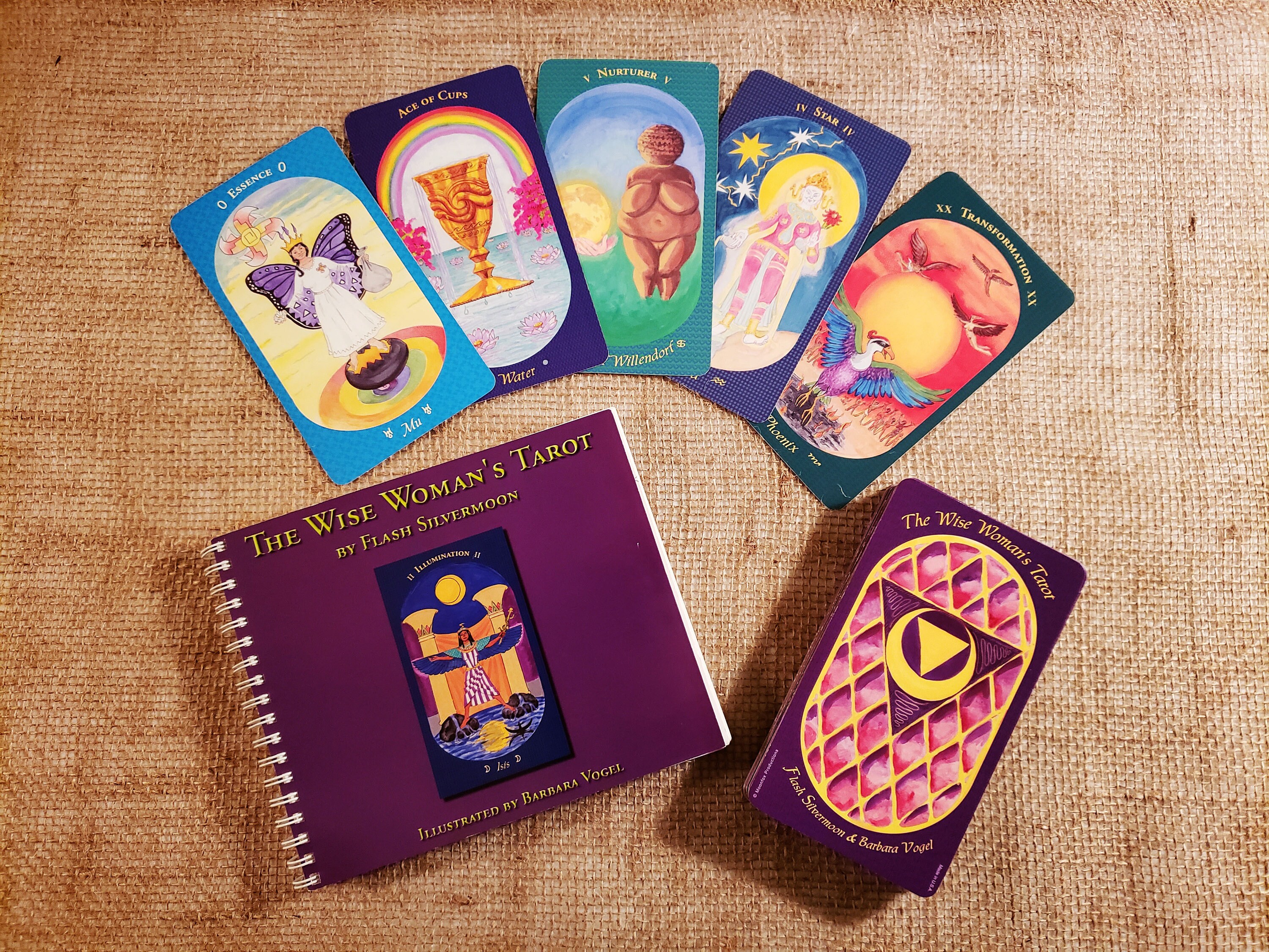 RARE TAROT: Wise Woman's Goddess Vintage Tarot Deck With