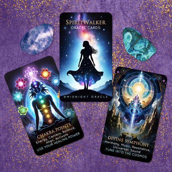 CUSTOM PREORDER: Spiritwalker Oracle Deck of Higher Self Messages Tarot-Sized Cards