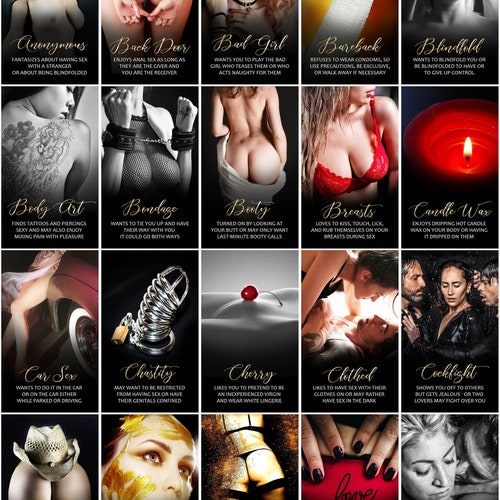 Hidden Desires Sex Oracle Deck 100 Cards Sex Tarot Cards HD - Etsy