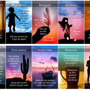 PRÉCOMMANDE PERSONNALISÉE : clarifier des situations Clarificateurs de lecture de la taille d'un jeu de tarots Oracle image 2