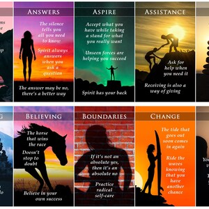 PRÉCOMMANDE PERSONNALISÉE : clarifier des situations Clarificateurs de lecture de la taille d'un jeu de tarots Oracle image 4