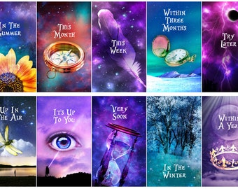 BESTSELLER: Godspeed Divine Timing Oracle Deck of Cosmic Timing Tarot Cards (Buy Any 2 Decks, Get Free USA Shipping)