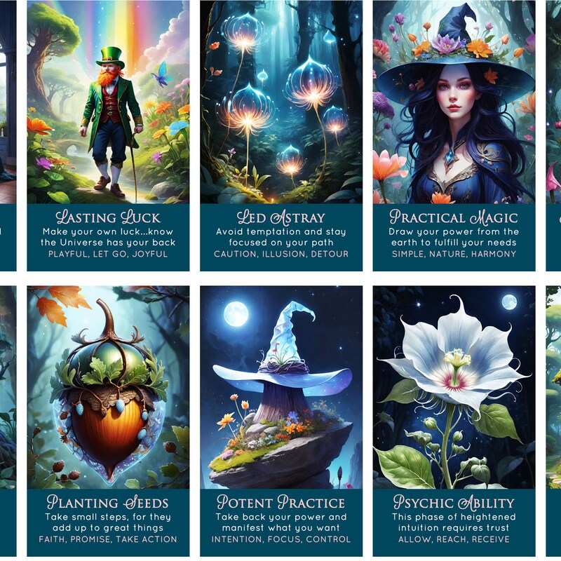 Oracle Cards - Etsy