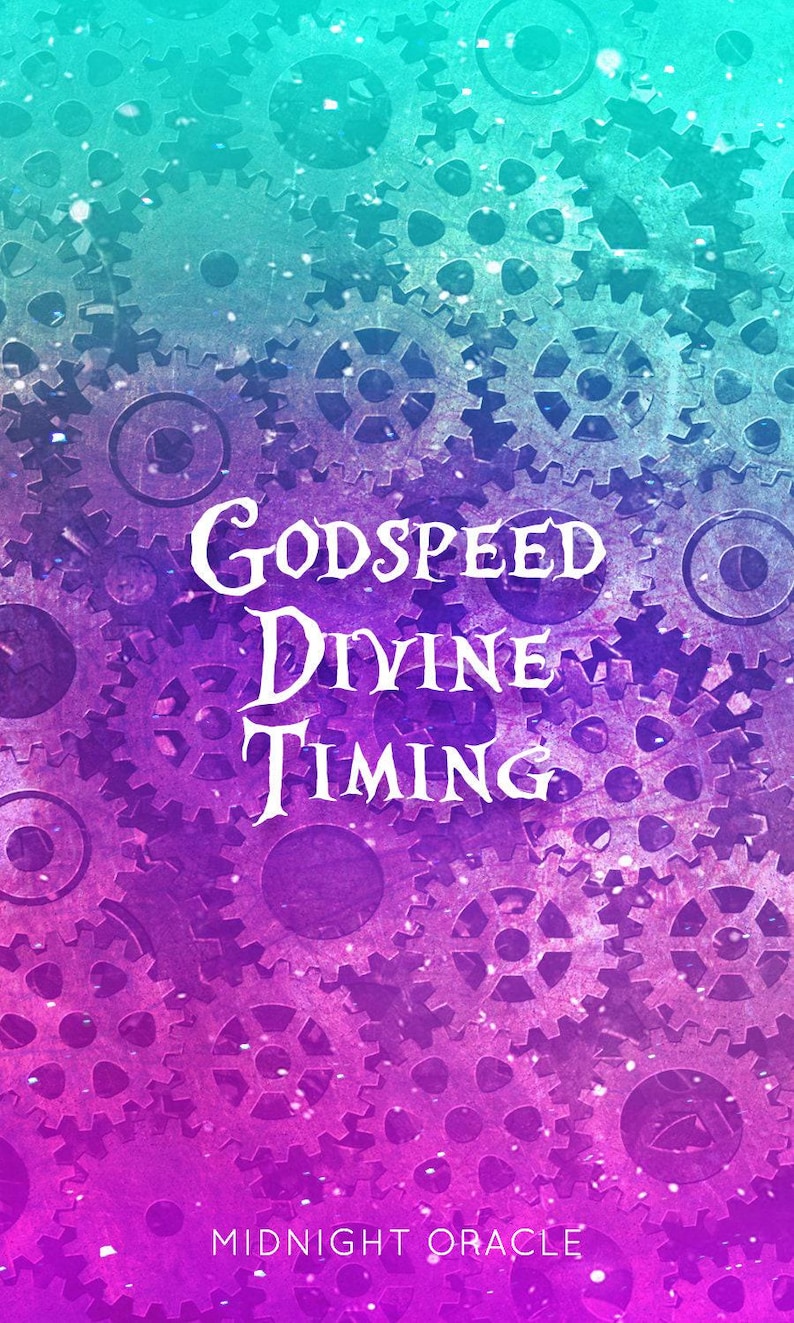 LAST ONES: Godspeed Divine Timing Oracle Deck of Cosmic Tarot-Sized Cards immagine 7