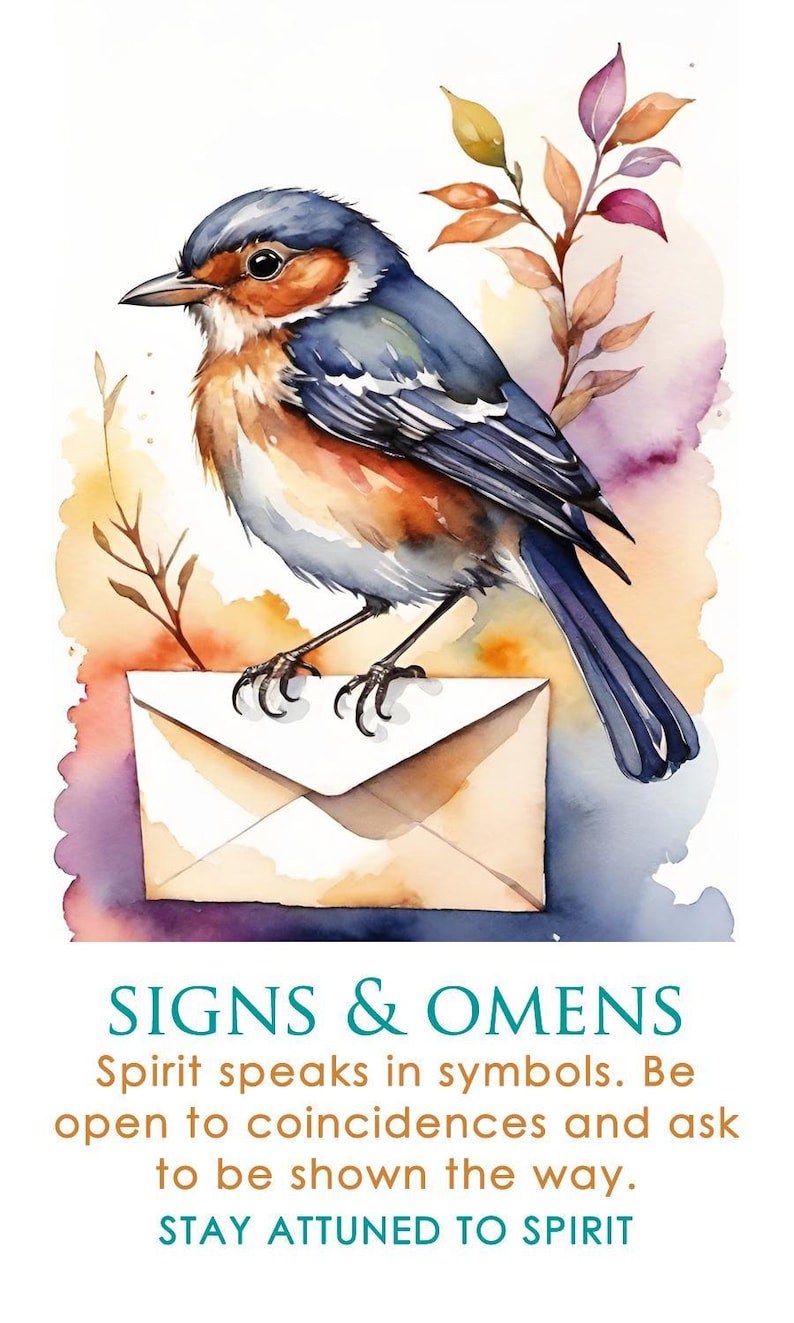 CUSTOM PREORDER: Answers From Spirit Oracle Deck of Channeled Messages, Tarot-Sized Cards + Guidebook PDF immagine 9