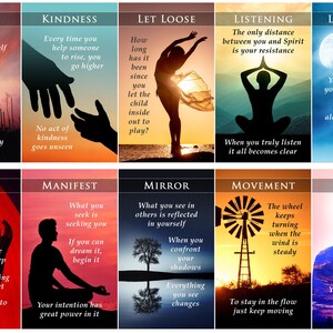 PRÉCOMMANDE PERSONNALISÉE : clarifier des situations Clarificateurs de lecture de la taille d'un jeu de tarots Oracle image 5