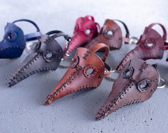 Plague Doctor Keychain