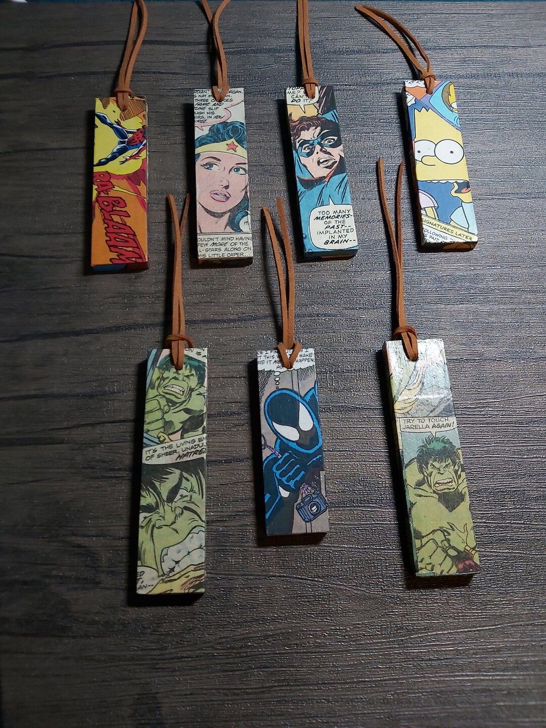 Vintage Comic Book Keychains - Etsy