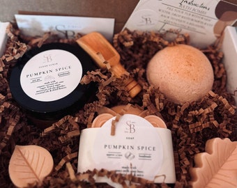 Fall Spa Gift Set - Pumpkin Spice