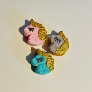 Unicorn Sparkle Kids Bath Bomb - Mini Bath Bomb - Orange - Lavender - Frankincense - Bath Bomb Gifts - Party Favors - Stocking Stuffers